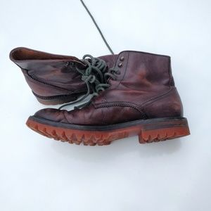 Brown leather vintage Barney's/ St. Moritz boots